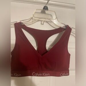 EUC Calvin Klein sports bra